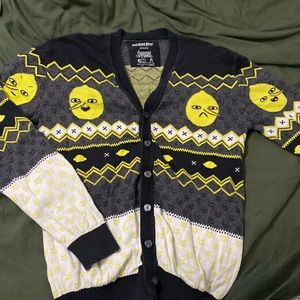 Lemongrab cardigan sweater adventure time welovefine X CN